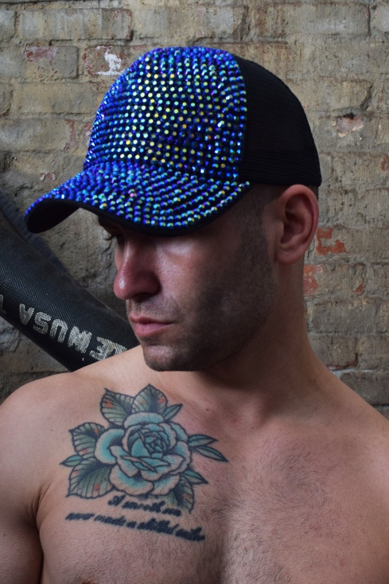 Casquette Breedwell Spark Trucker Bleue