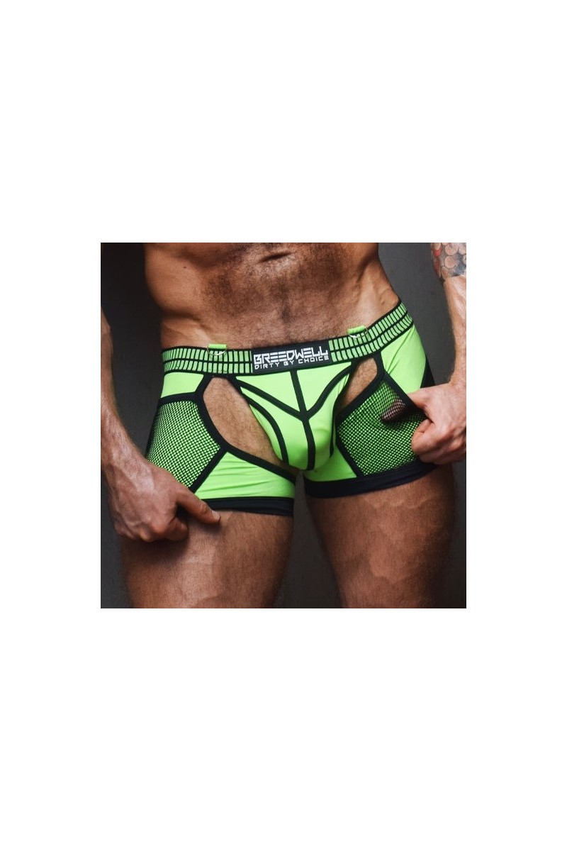 Jock Boxer Hybred Chock Vert Neon