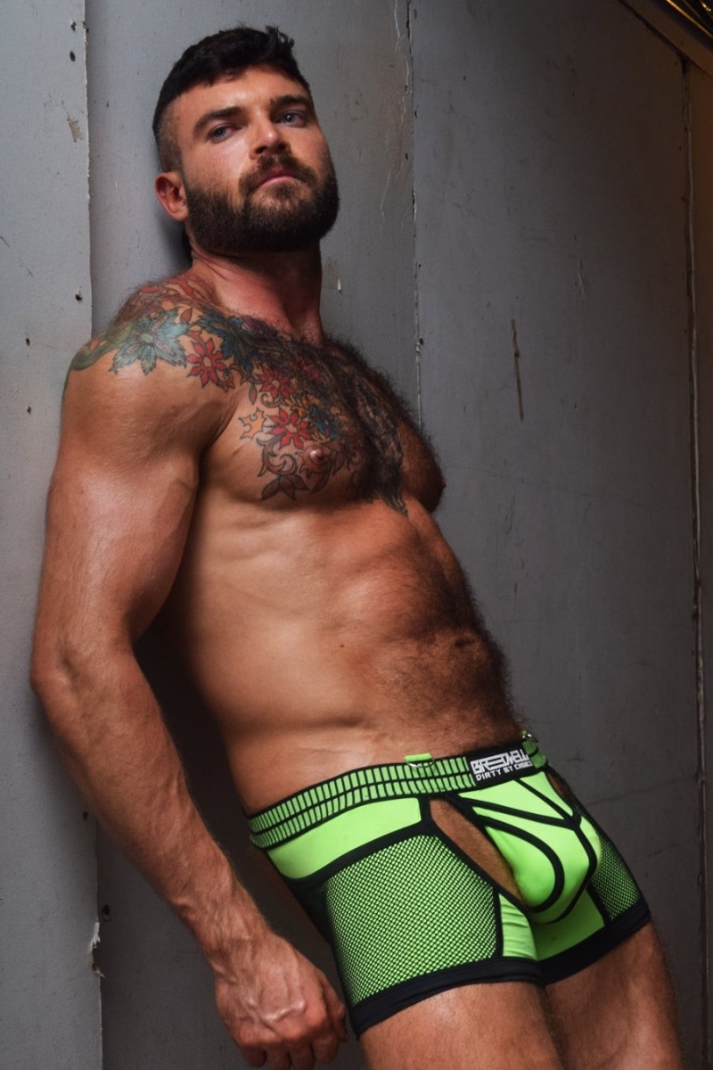 Jock Boxer Hybred Chock Vert Neon