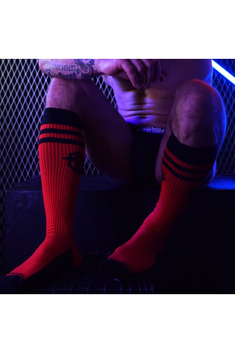 Chaussettes hautes HEX SOCKS Rouges