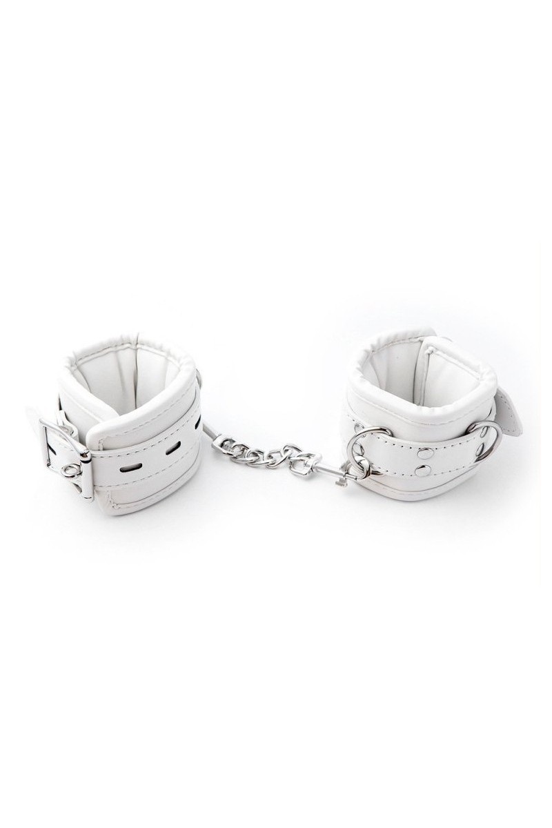 Menottes de poignets CUFF BOMB Blanches