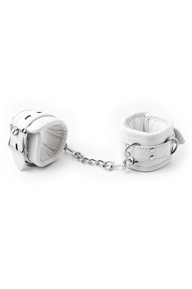 Menottes de chevilles Cuff Bomb Blanches