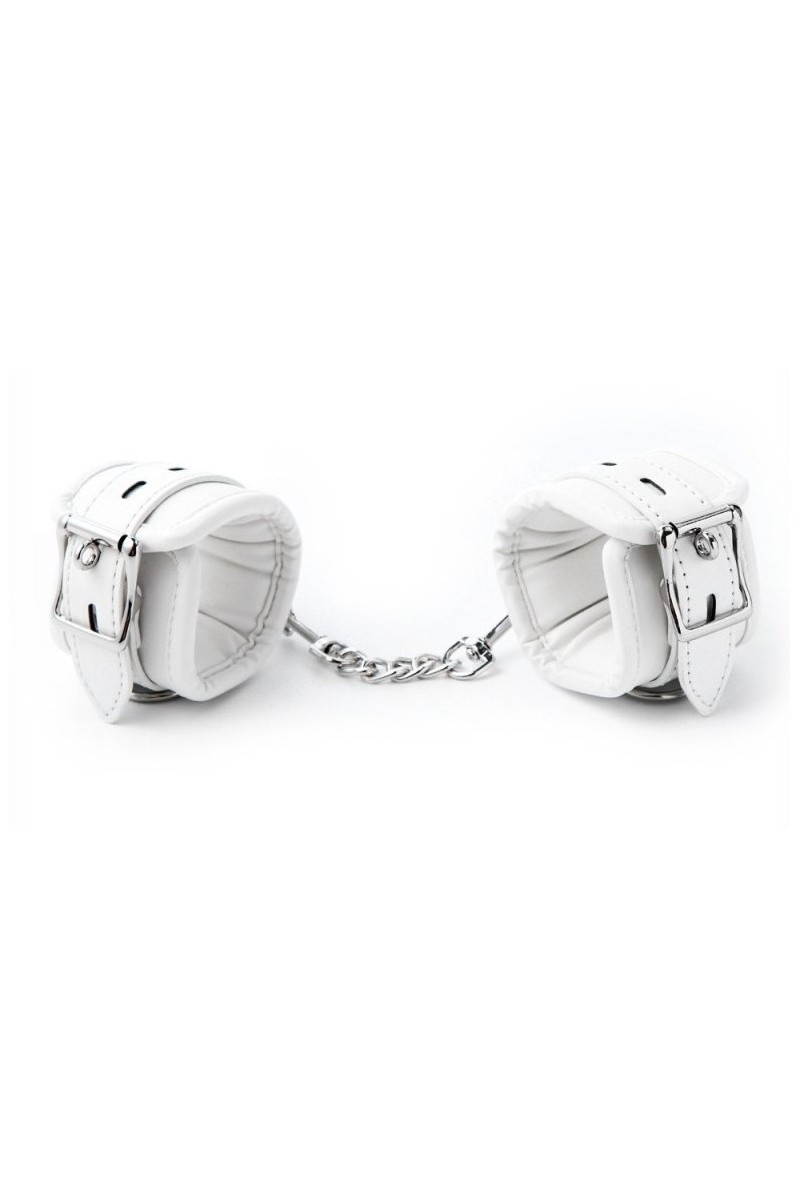 Menottes de chevilles Cuff Bomb Blanches