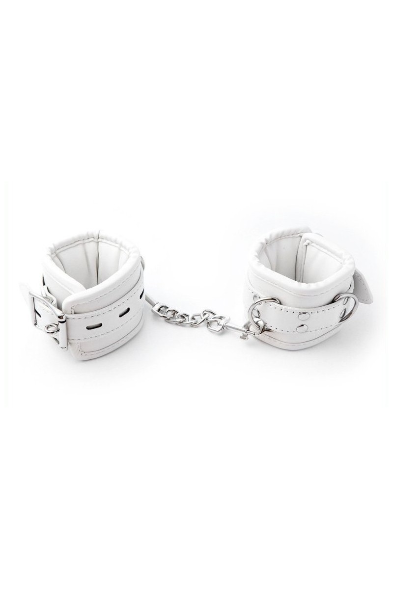 Menottes de chevilles Cuff Bomb Blanches