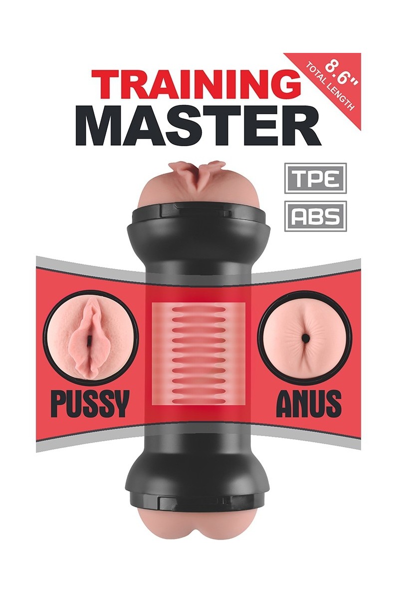 Masturbateur Double Side Vagin - Anus