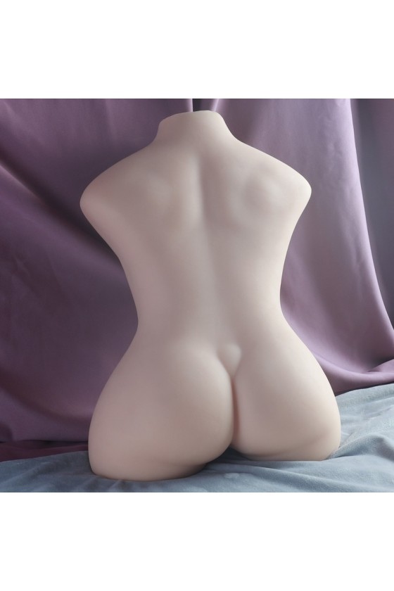 Masturbateur Buste avec Pénis articulé Big Torso Sexe de 16cm