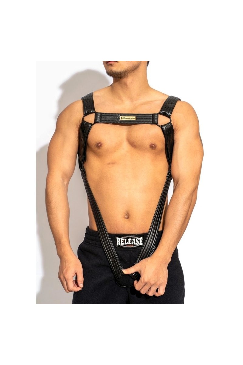 Harnais Sexy Harness Simili Noir