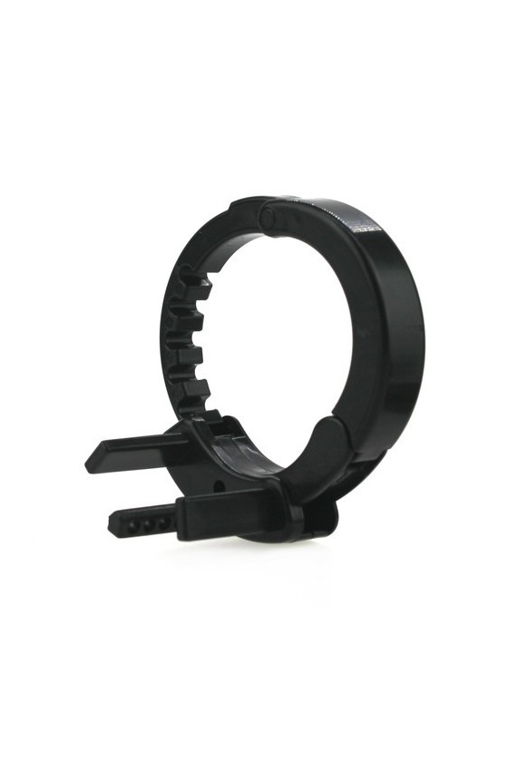 Cage de chasteté ajustable Noir