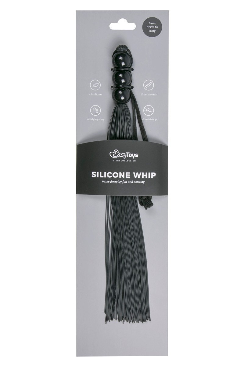 Martinet en silicone Noir