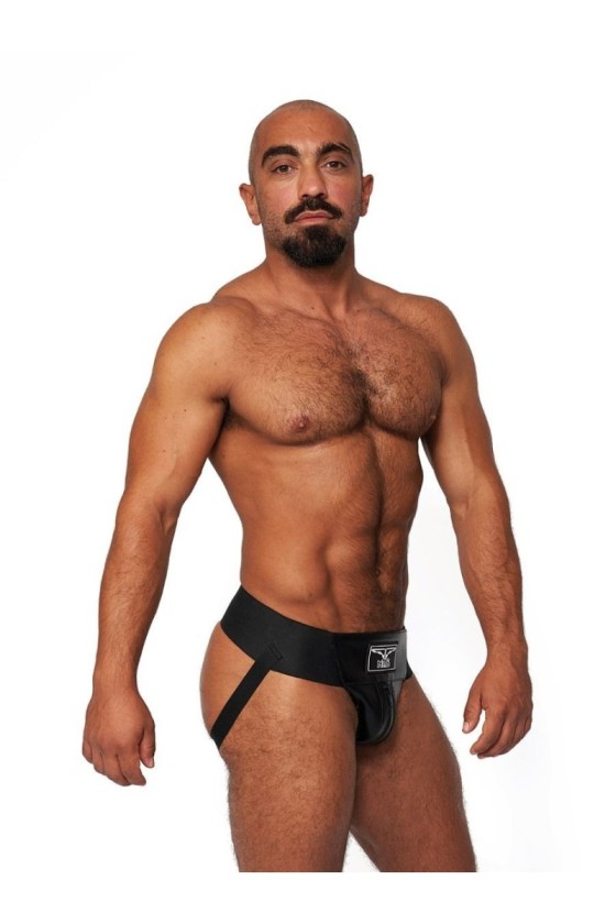 Jockstrap en cuir Mister B Noir