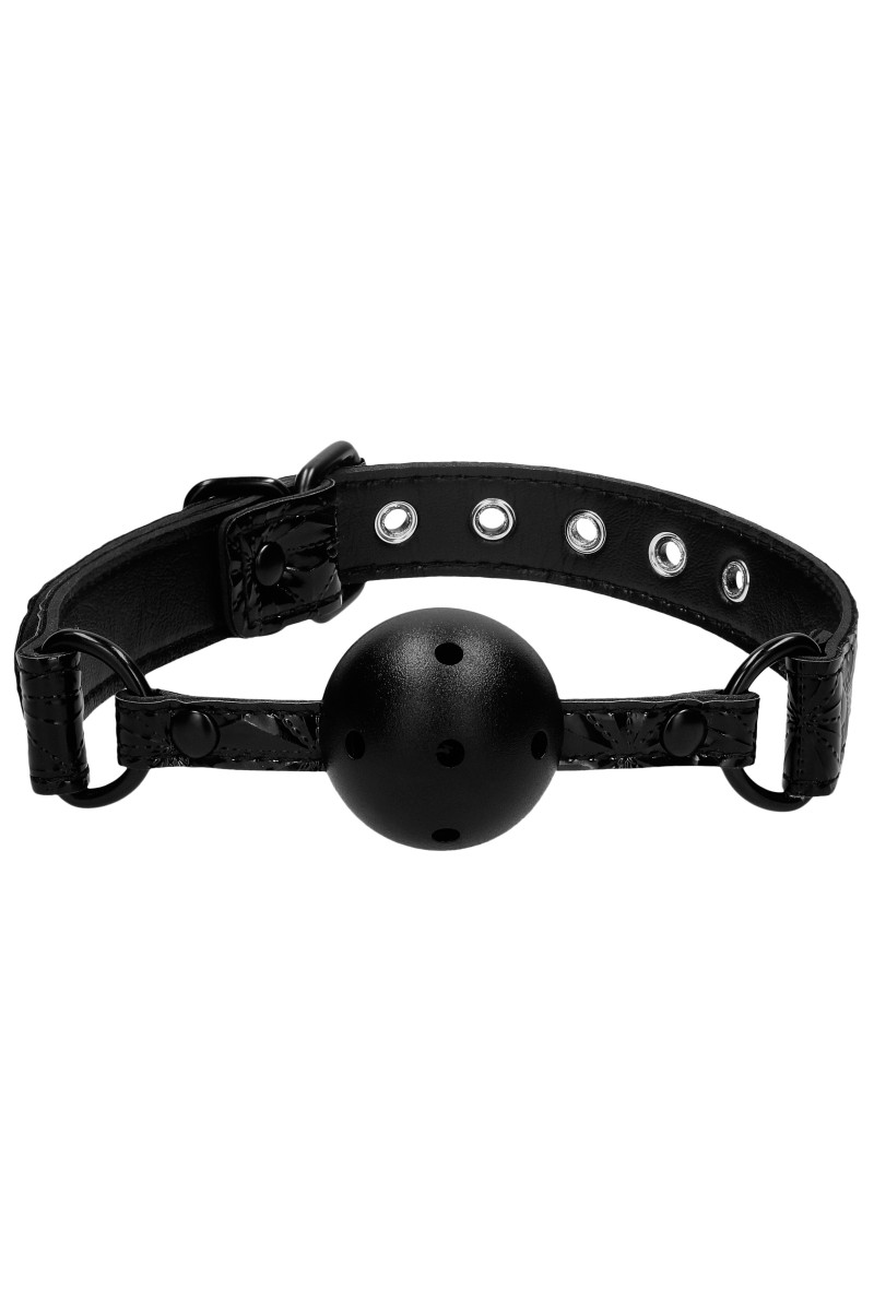 Baillon Boule Luxury Noir Baillon Boule Luxury Noir
