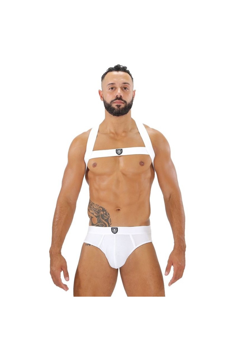 Harnais élastique Fetish X Blanc