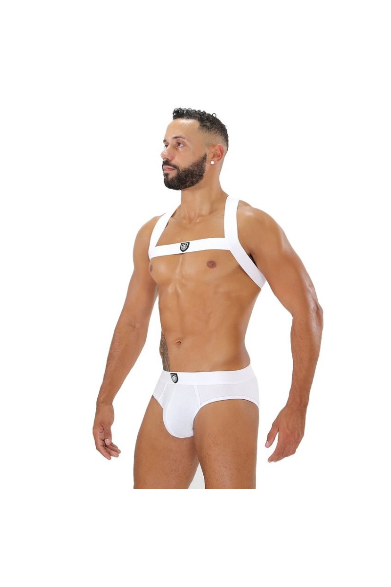 Harnais élastique Fetish X Blanc