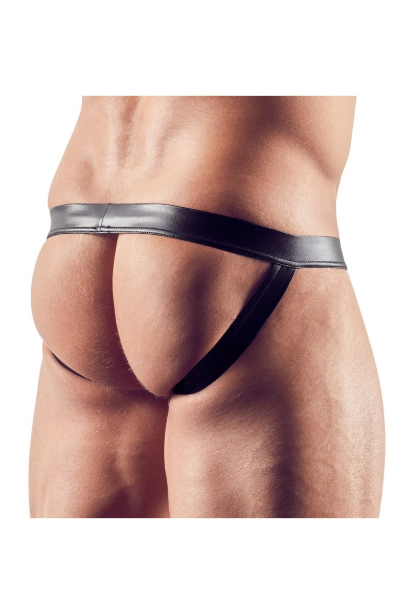 Jockstrap MUNIX Imitation Vinyle Noir