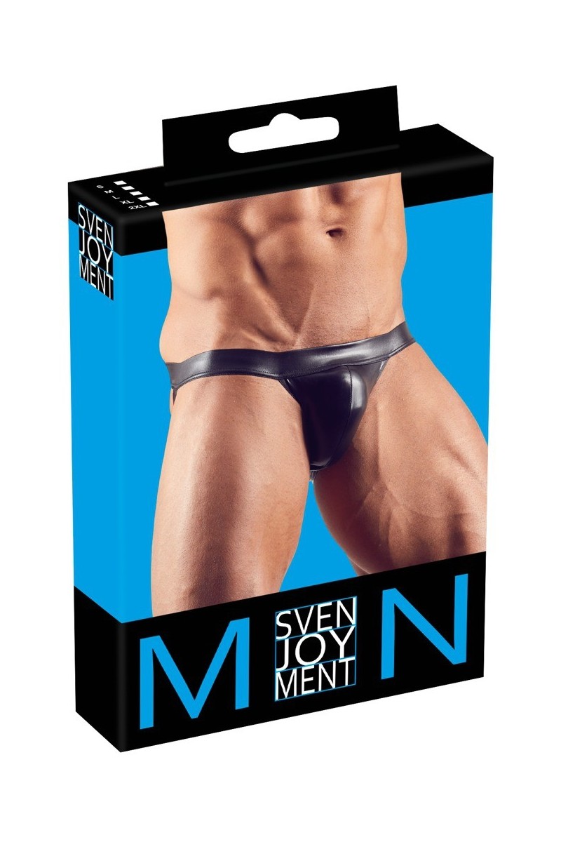 Jockstrap MUNIX Imitation Vinyle Noir