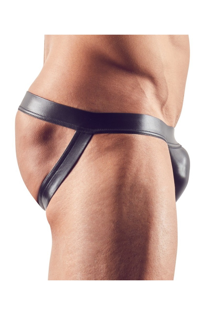 Jockstrap MUNIX Imitation Vinyle Noir