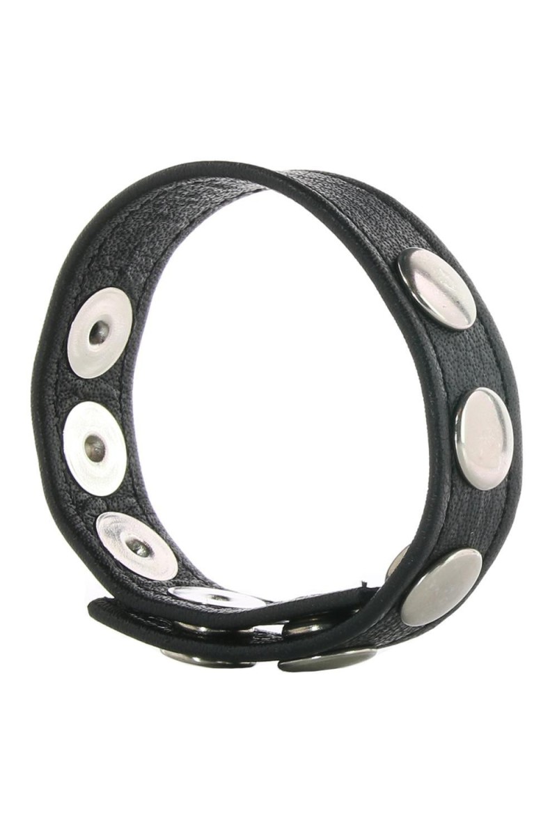 Cockring 5 pressions cuir
