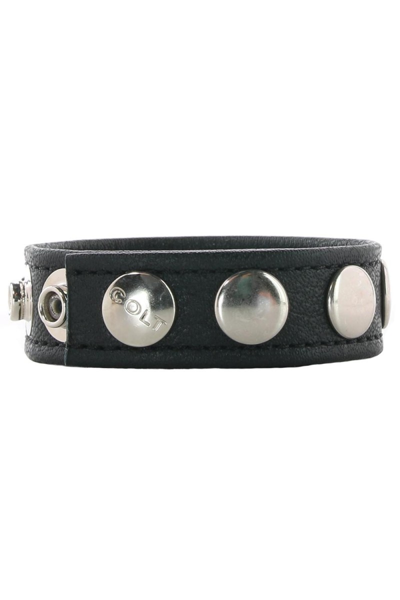 Cockring 5 pressions cuir