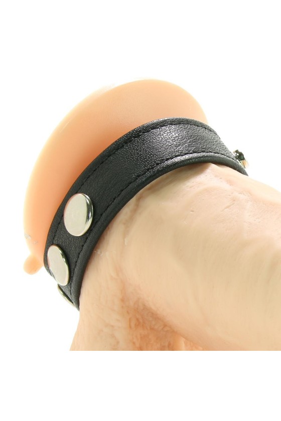 Cockring 5 pressions cuir
