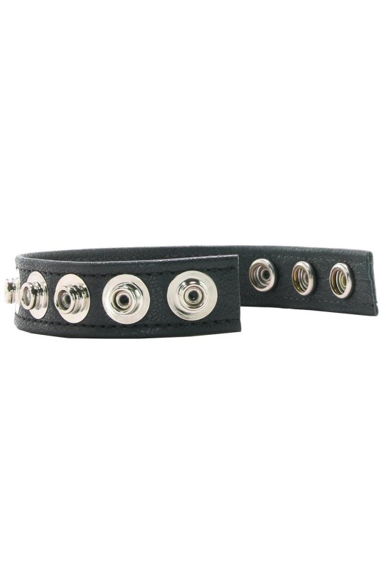 Cockring 5 pressions cuir