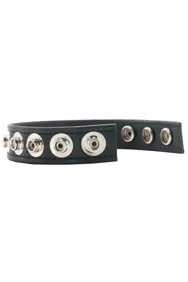 Cockring 5 pressions cuir