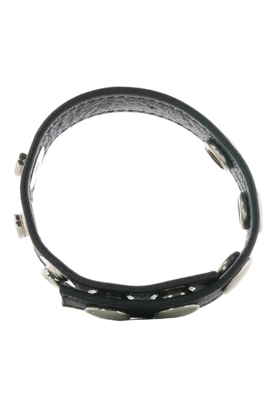 Cockring 5 pressions cuir