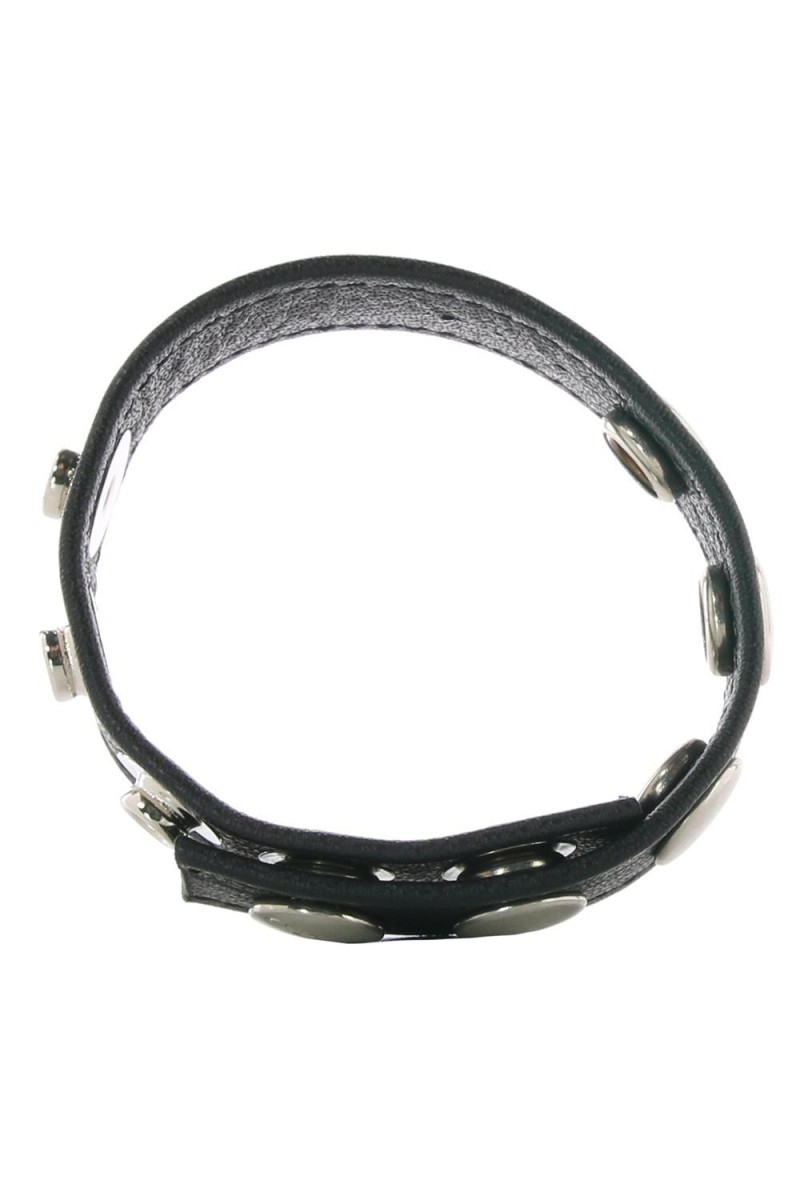 Cockring 5 pressions cuir