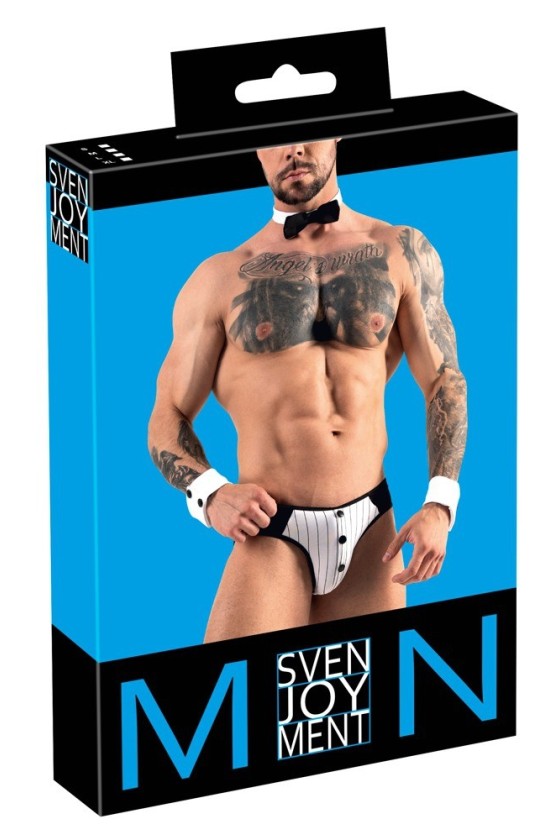 Ensemble Jock NESTOR SEXY Blanc