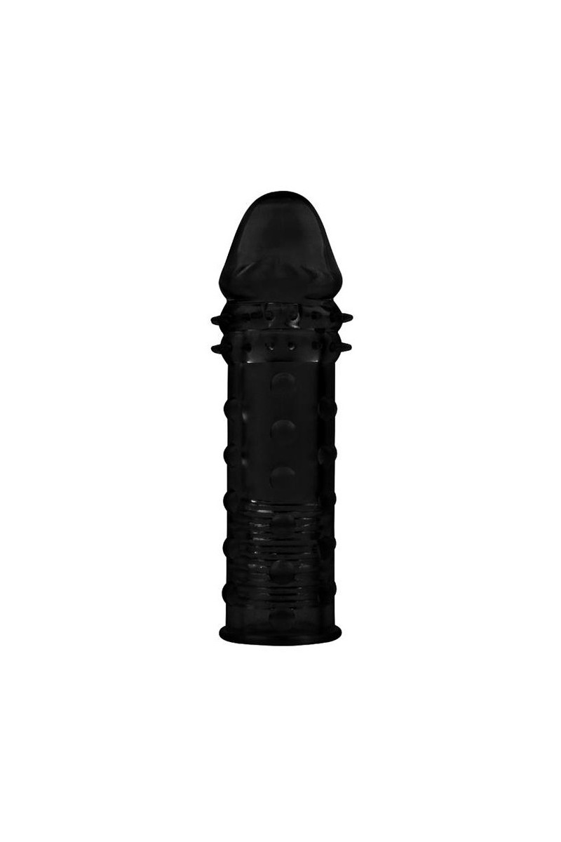 Gaine de pénis Extra Texture 16 x 4.5cm Noire Gaine de pénis Extra Texture 16 x 4.5cm Noire