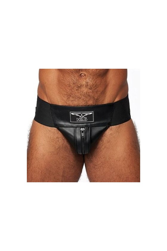 Jockstrap en cuir Mister B Noir