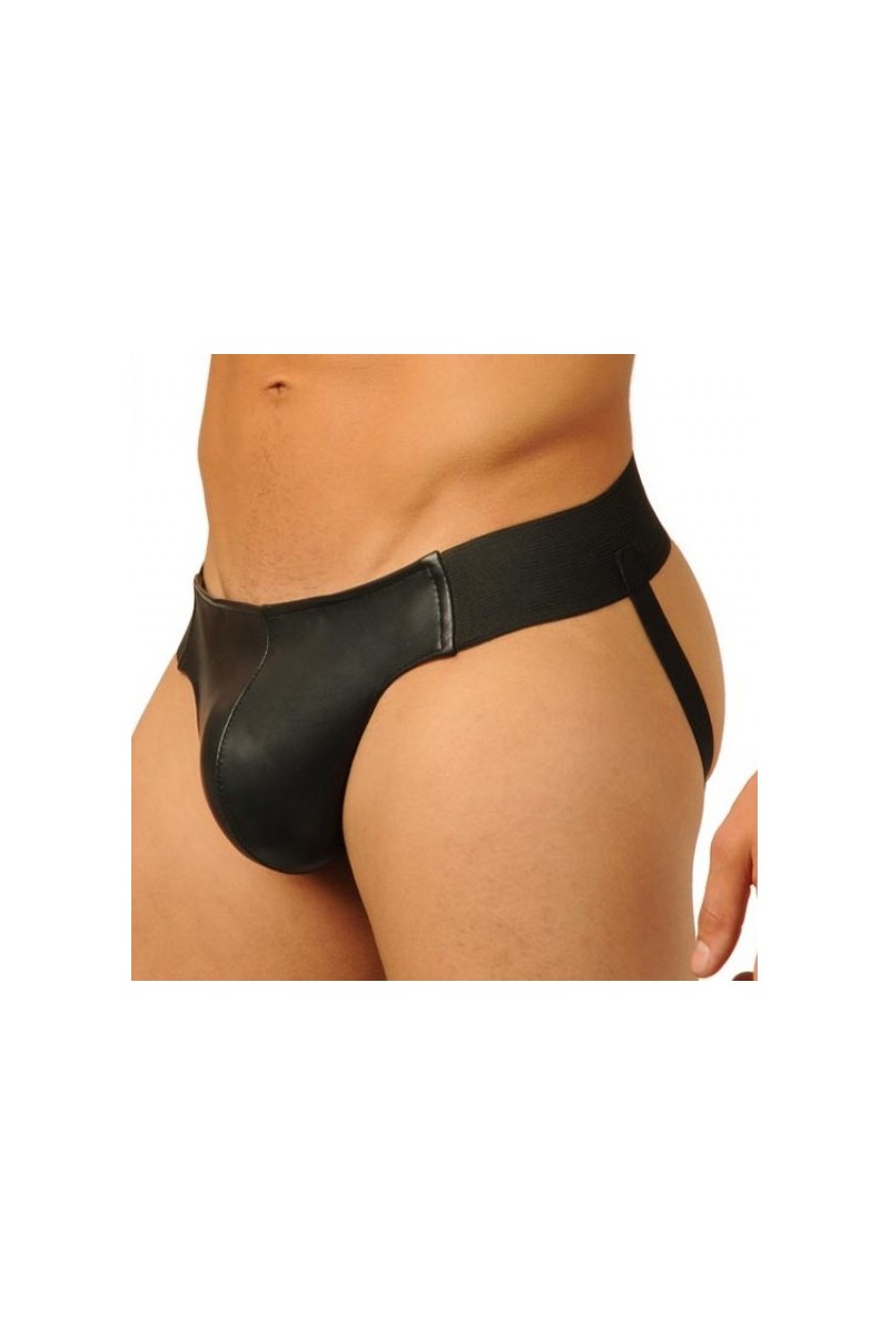 Jockstrap Fist Leather Noir