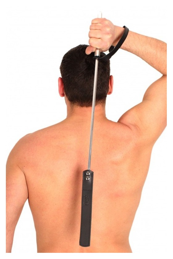 Cravache en cuir Mega Stick 70cm