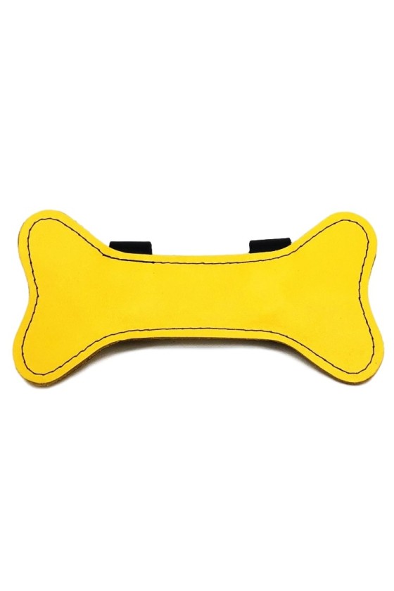 PUPPY OS  EN CUIR JAUNE