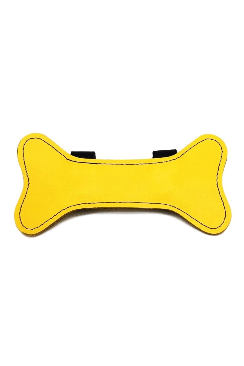 PUPPY OS  EN CUIR JAUNE