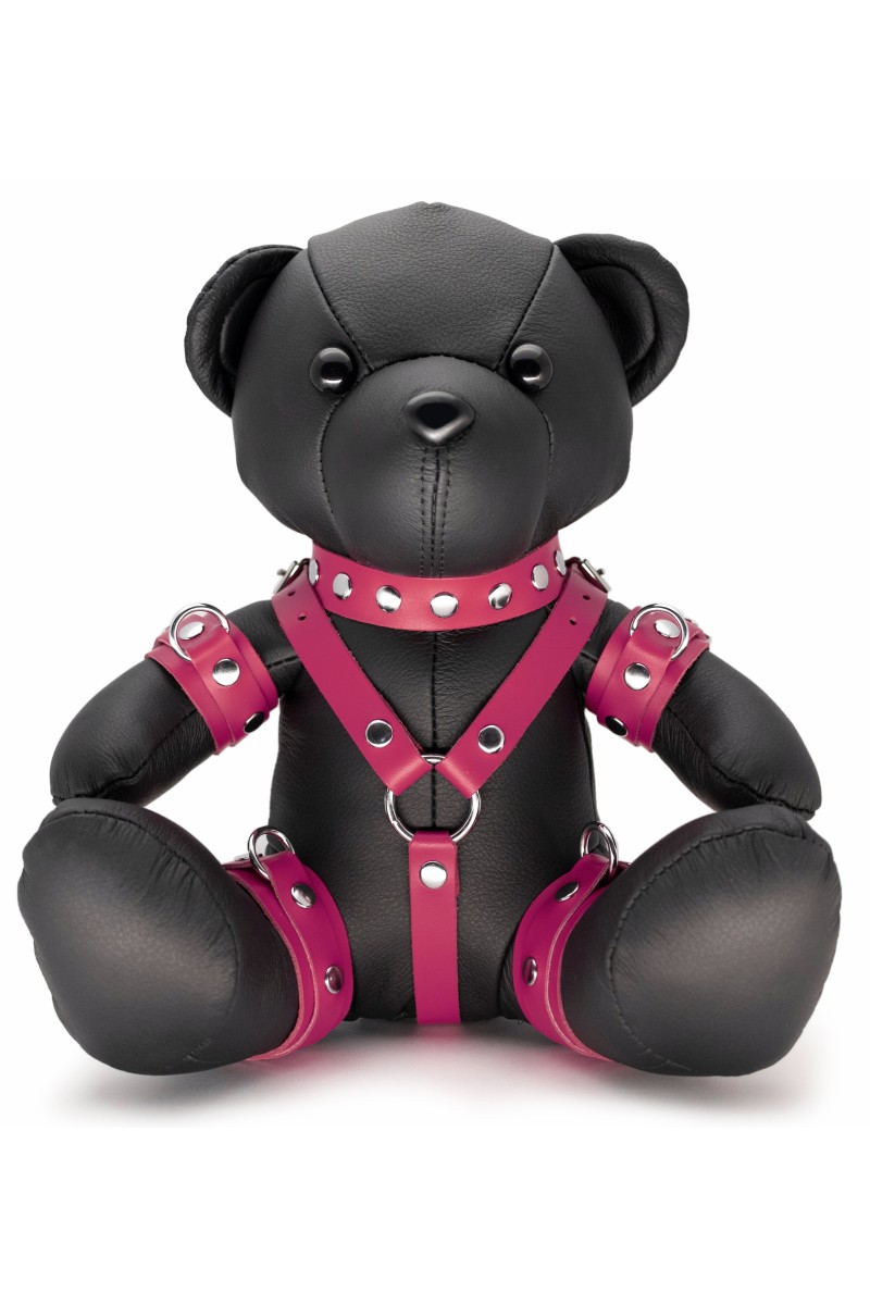 Ours en cuir Bendy The Bdsm Teddy Bear Rose