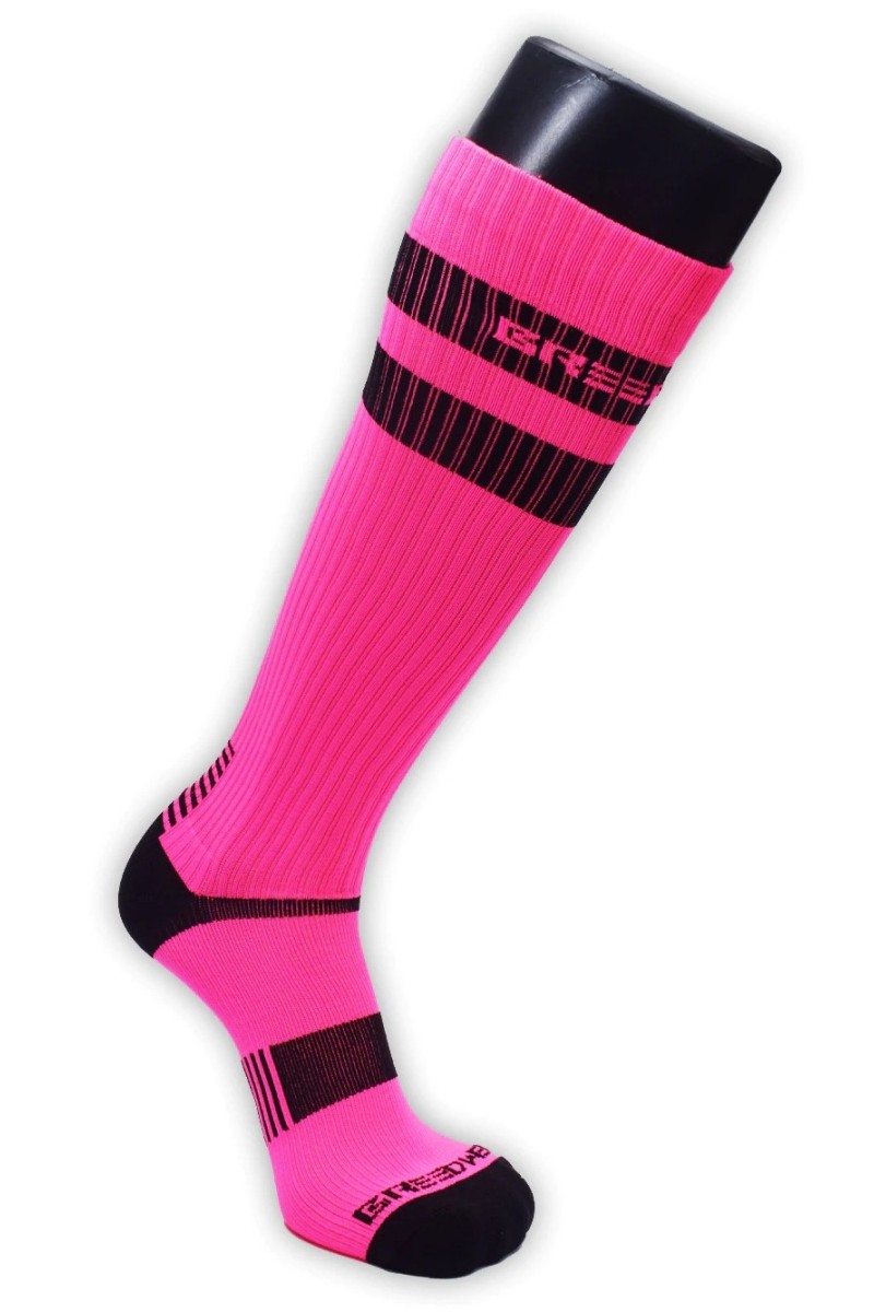 Chaussettes hautes LOGO KNEE Roses