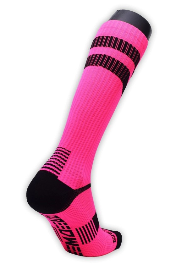 Chaussettes hautes LOGO KNEE Roses