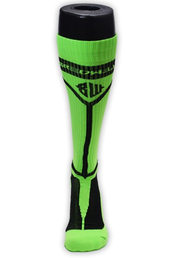 Chaussettes hautes HYBRED SOCKS Vert Neon