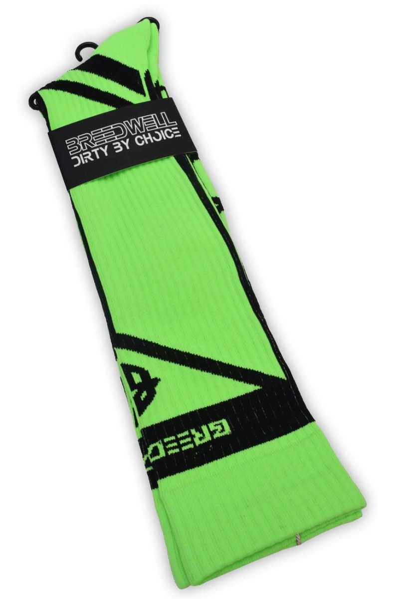 Chaussettes hautes HYBRED SOCKS Vert Neon