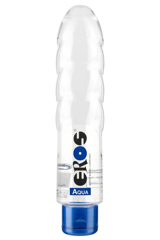 Lubrifiant Aqua avec bouteille Dildo 175mL