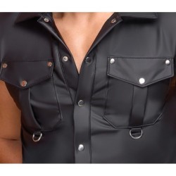 Taille L  -  Chemise sans manches Lessio Noire