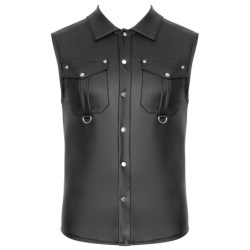 Taille L  -  Chemise sans manches Lessio Noire