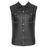 Taille L  -  Chemise sans manches Lessio Noire