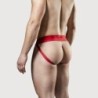 Taille S  -  Jockstrap Rev2 Noir Rouge