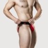 Taille S  -  Jockstrap Rev2 Noir Rouge