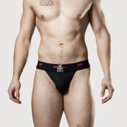 Taille S  -  Jockstrap Rev2 Noir Rouge