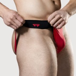 Taille M  -  Jockstrap Rev2 Noir Rouge