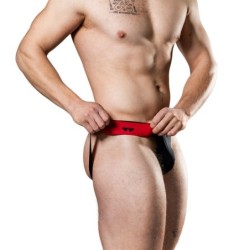 Taille M  -  Jockstrap Rev2 Noir Rouge