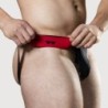 Taille L  -  Jockstrap Rev2 Noir Rouge