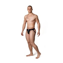 Taille L  -  Jockstrap Rev2 Noir Rouge